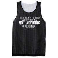 Not Aspiring To Be Humble Kamala Harris Mesh Reversible Basketball Jersey Tank