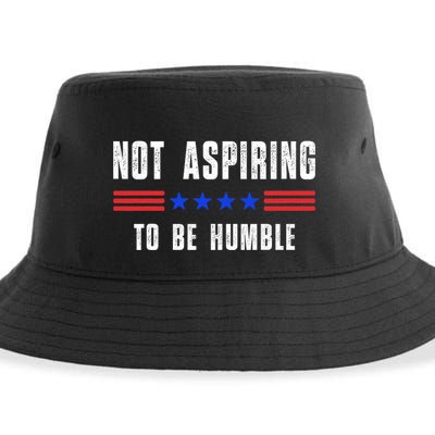 Not Aspiring To Be Humble Sustainable Bucket Hat