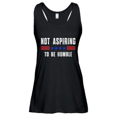 Not Aspiring To Be Humble Ladies Essential Flowy Tank