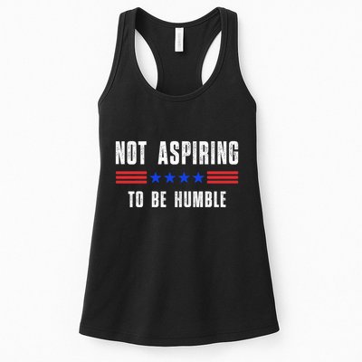 Not Aspiring To Be Humble Womens Tank Top