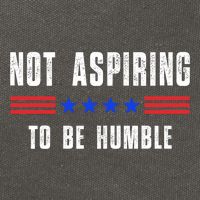 Not Aspiring To Be Humble Cotton Canvas Backpack
