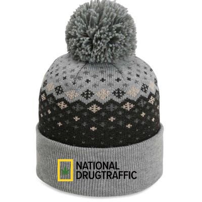 National Drug Traffic Parody Drug The Baniff Cuffed Pom Beanie