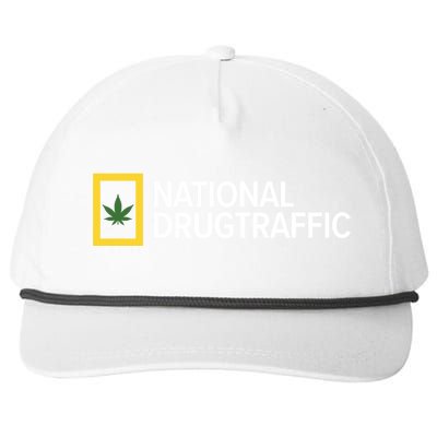 National Drug Traffic Parody Drug Snapback Five-Panel Rope Hat