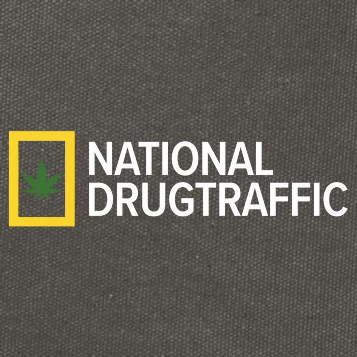 National Drug Traffic Parody Drug Cotton Canvas Backpack