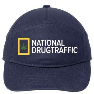 National Drug Traffic Parody Drug 7-Panel Snapback Hat