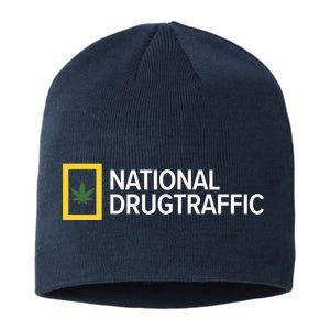 National Drug Traffic Parody Drug Sustainable Beanie