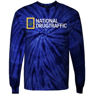 National Drug Traffic Parody Drug Tie-Dye Long Sleeve Shirt