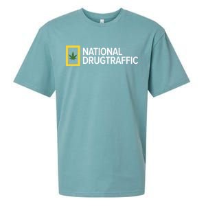 National Drug Traffic Parody Drug Sueded Cloud Jersey T-Shirt