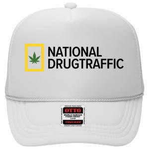 National Drug Traffic Parody Drug High Crown Mesh Back Trucker Hat