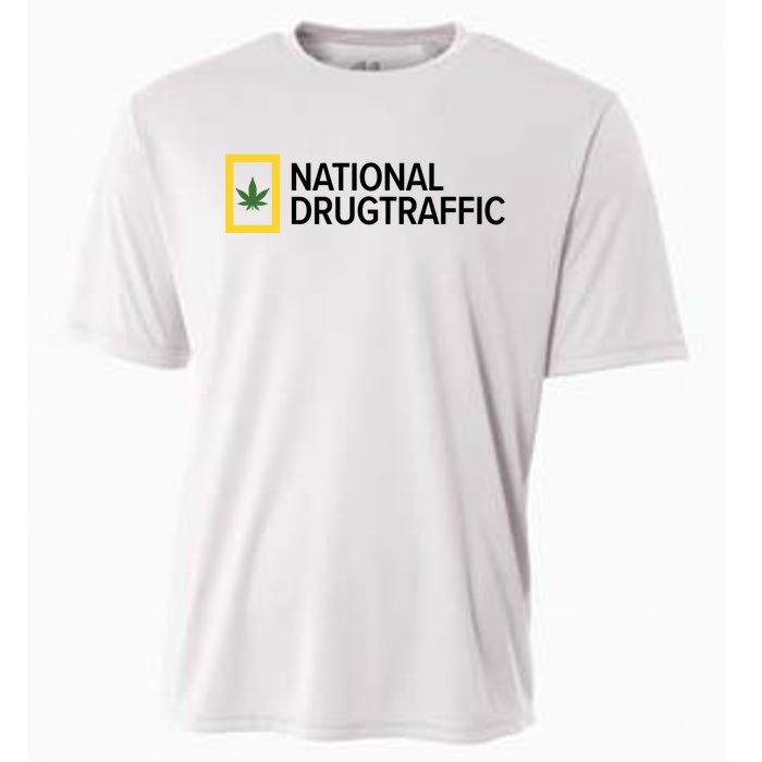 National Drug Traffic Parody Drug Cooling Performance Crew T-Shirt