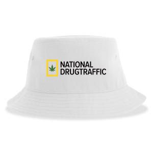 National Drug Traffic Parody Drug Sustainable Bucket Hat