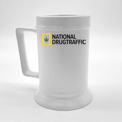 National Drug Traffic Parody Drug Beer Stein