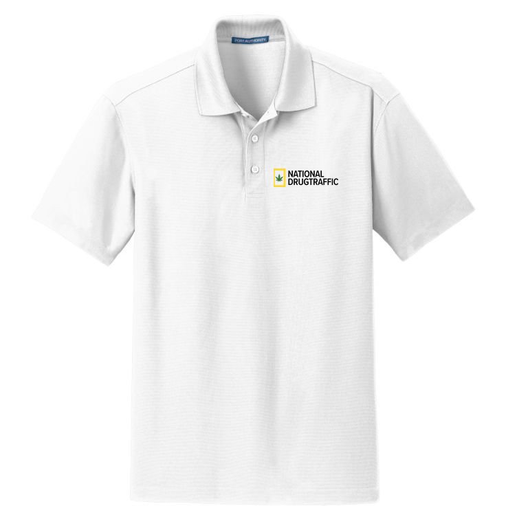 National Drug Traffic Parody Drug Dry Zone Grid Polo