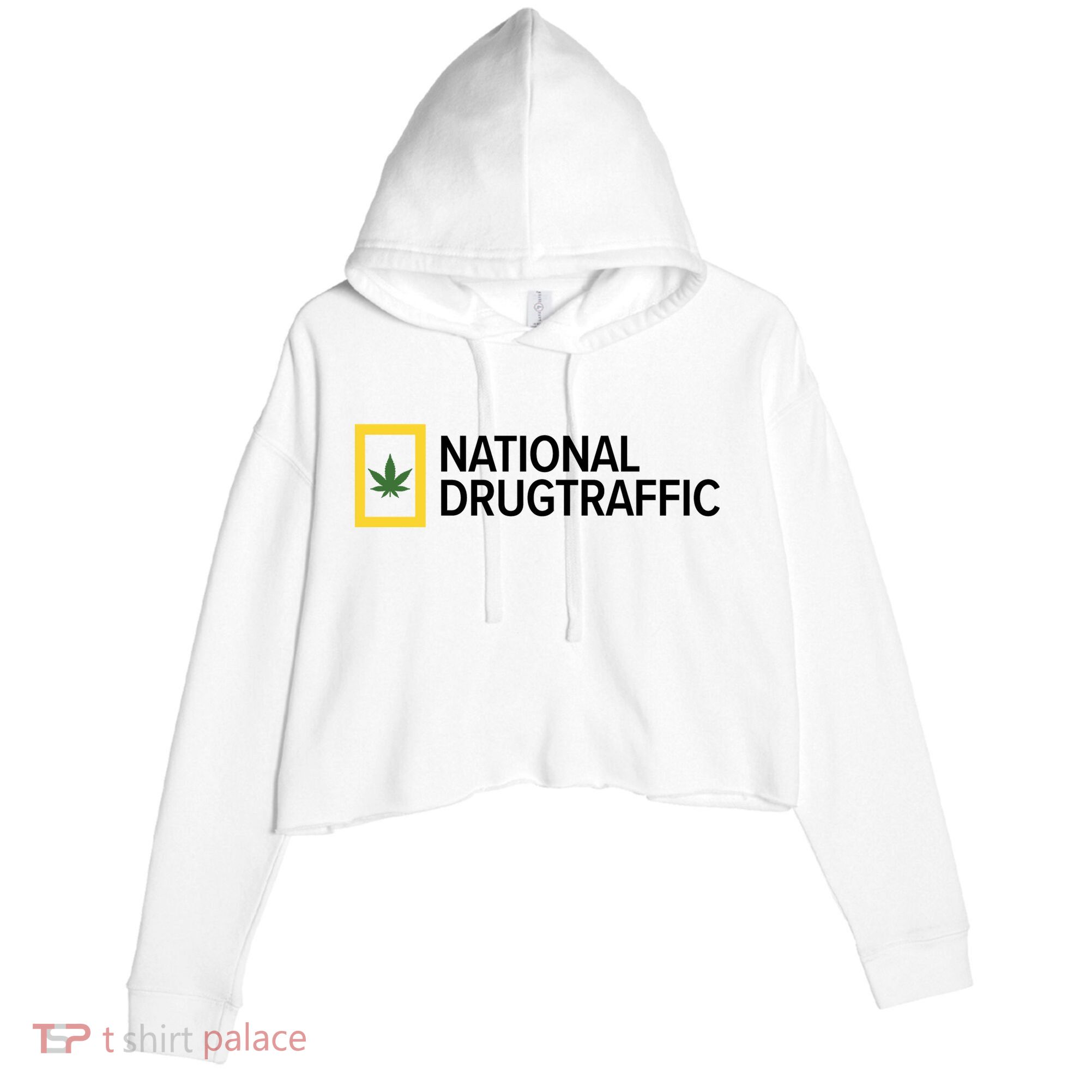 National Drug Traffic Parody Drug Crop Fleece Hoodie