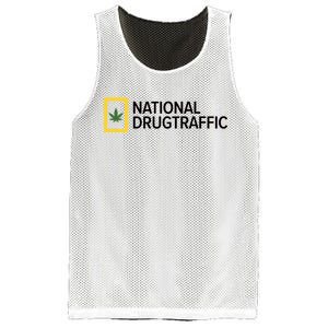 National Drug Traffic Parody Drug Mesh Reversible Basketball Jersey Tank