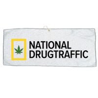 National Drug Traffic Parody Drug Large Microfiber Waffle Golf Towel