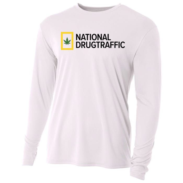 National Drug Traffic Parody Drug Cooling Performance Long Sleeve Crew