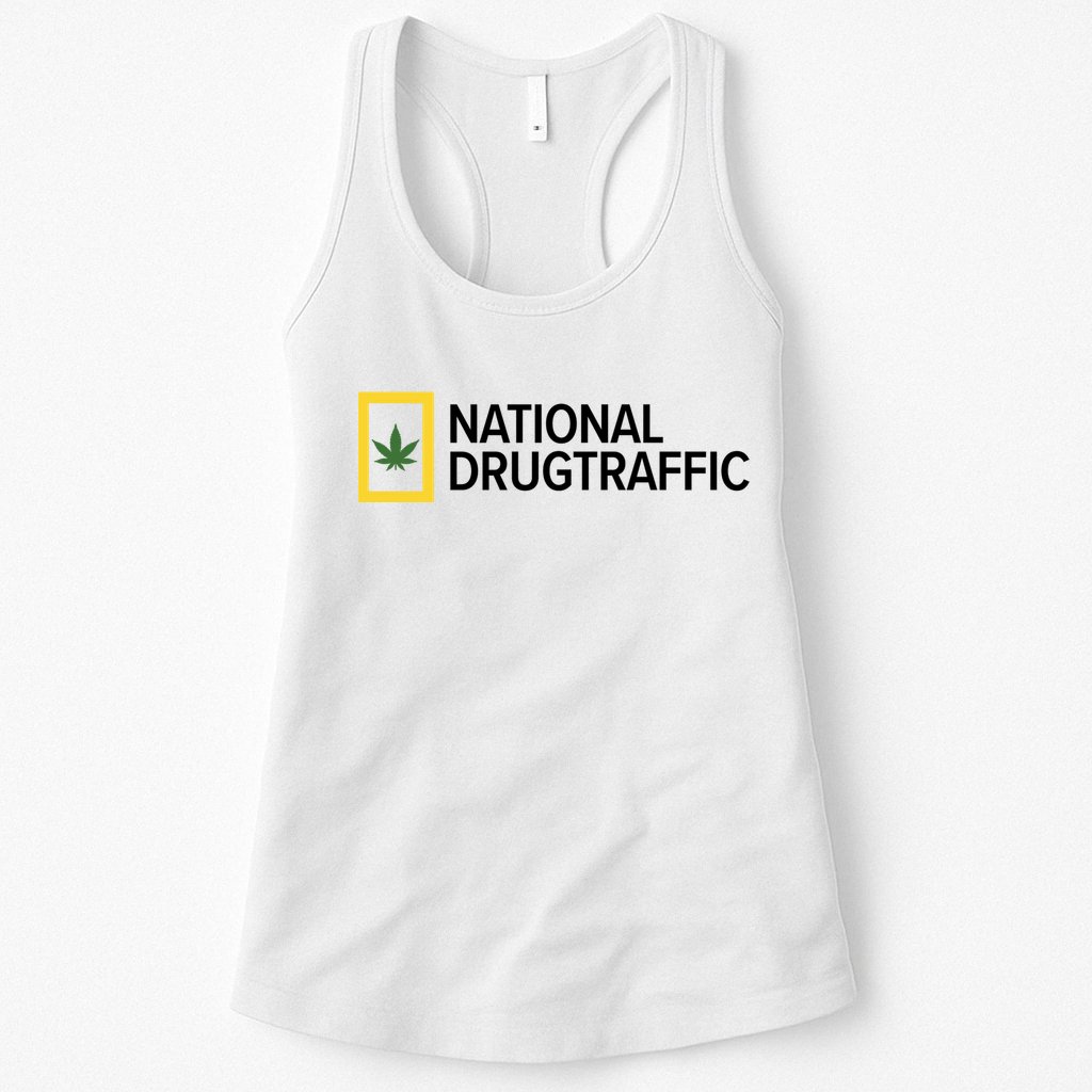 National Drug Traffic Parody Drug Womens Tank Top