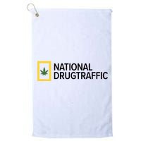 National Drug Traffic Parody Drug Platinum Collection Golf Towel