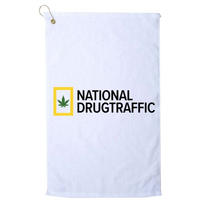 National Drug Traffic Parody Drug Platinum Collection Golf Towel