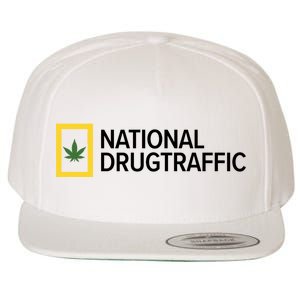 National Drug Traffic Parody Drug Wool Snapback Cap