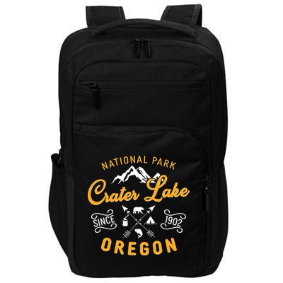 National Park Crater Lake Oregon Since 1902 Impact Tech Backpack