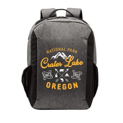 National Park Crater Lake Oregon Since 1902 Vector Backpack