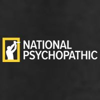 National Psychopathic 7 Panel Mesh Trucker Snapback Hat