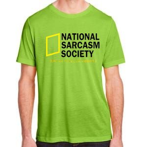 National Sarcasm Society Adult ChromaSoft Performance T-Shirt