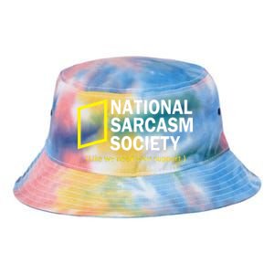 National Sarcasm Society Tie Dye Newport Bucket Hat