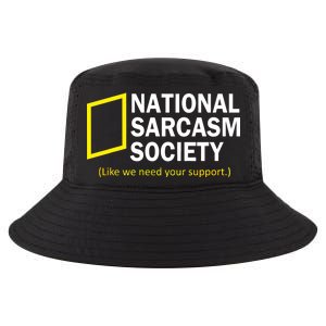 National Sarcasm Society Cool Comfort Performance Bucket Hat