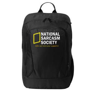 National Sarcasm Society City Backpack