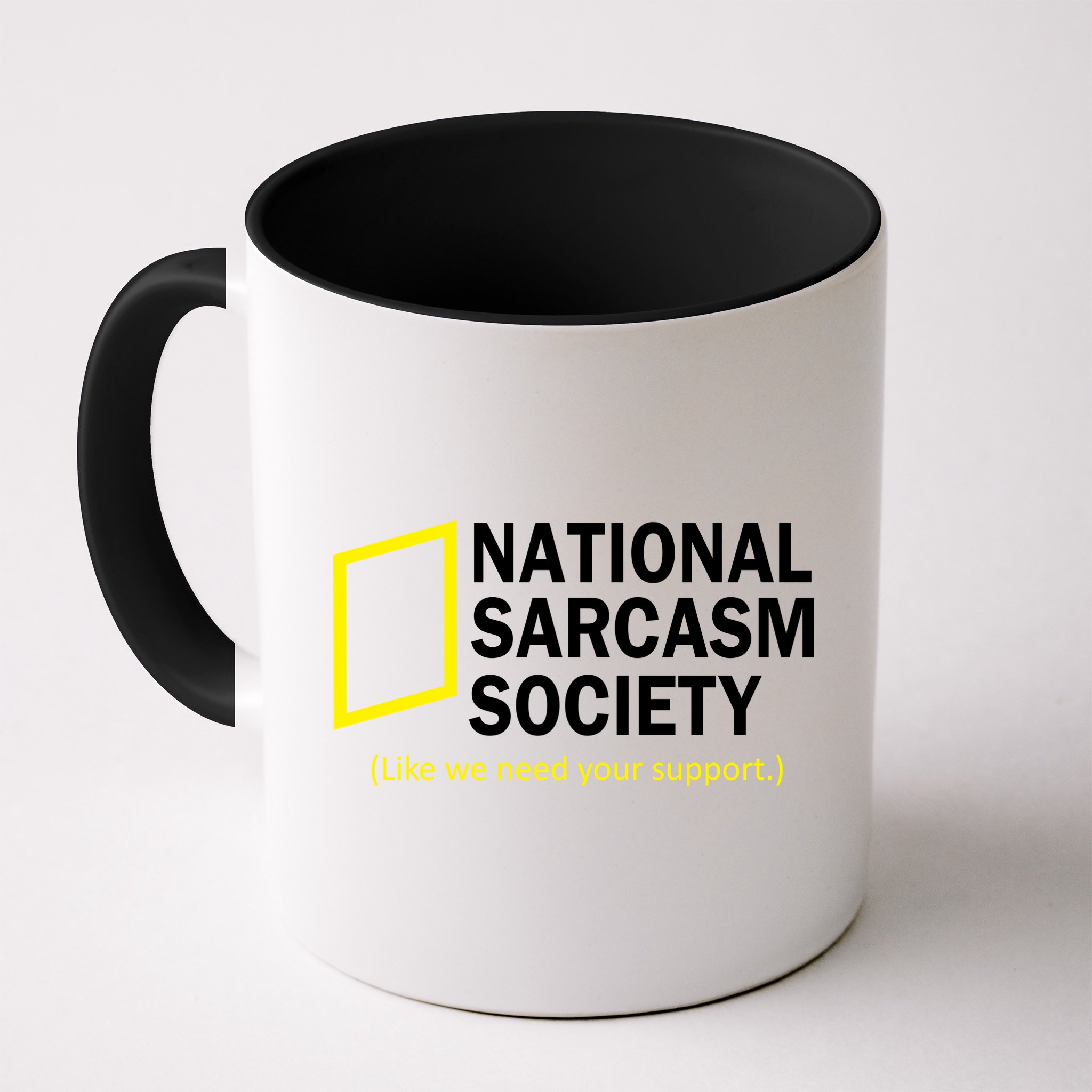 National Sarcasm Society Mug