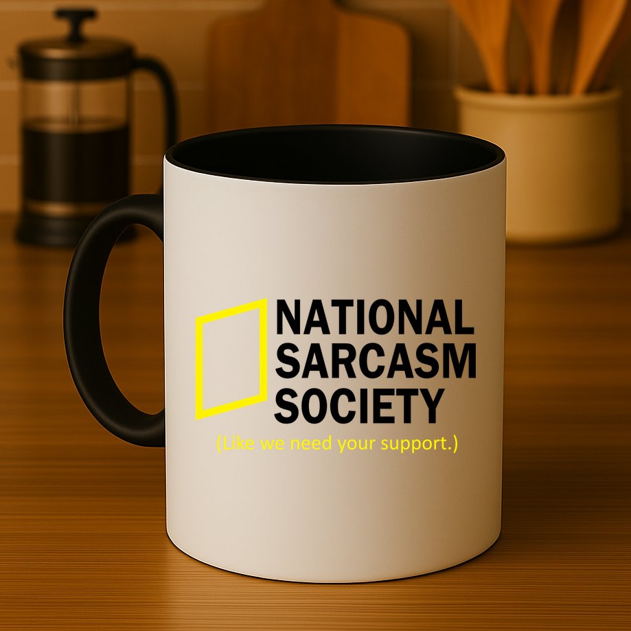 National Sarcasm Society Mug