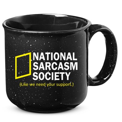 National Sarcasm Society 15oz Campfire Ceramic Mug