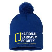 National Sarcasm Society Pom Pom 12in Knit Beanie