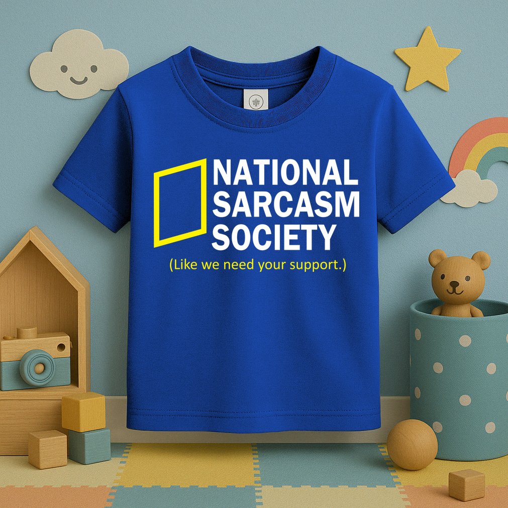 National Sarcasm Society Toddler T-Shirt