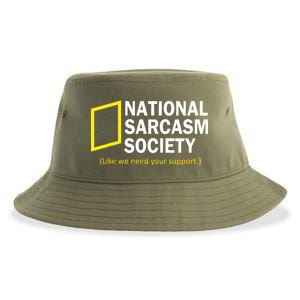 National Sarcasm Society Sustainable Bucket Hat