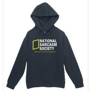 National Sarcasm Society Urban Pullover Hoodie