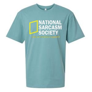 National Sarcasm Society Sueded Cloud Jersey T-Shirt