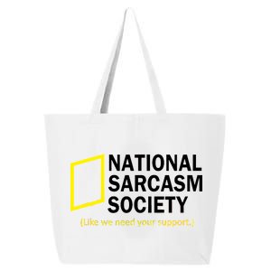 National Sarcasm Society 25L Jumbo Tote