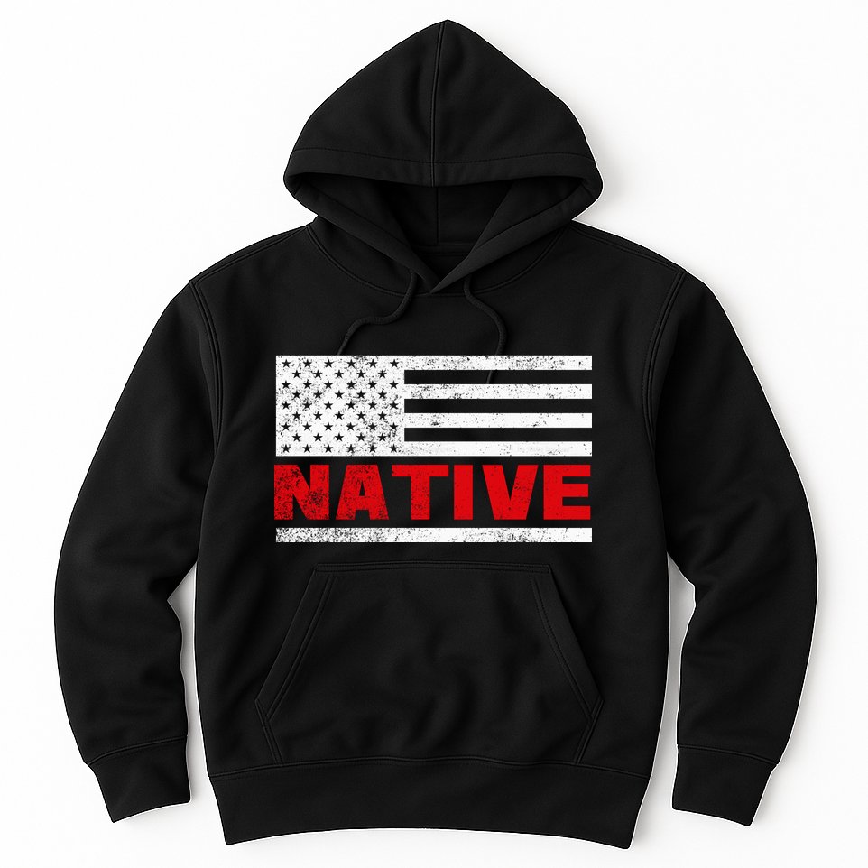 Native American Flag Hoodie