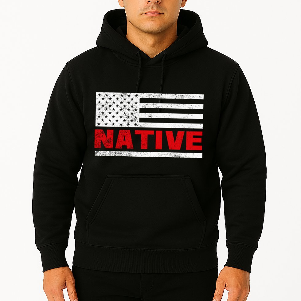 Native American Flag Hoodie