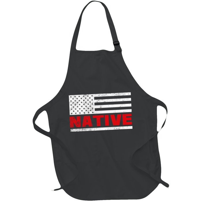Native American Flag Apron