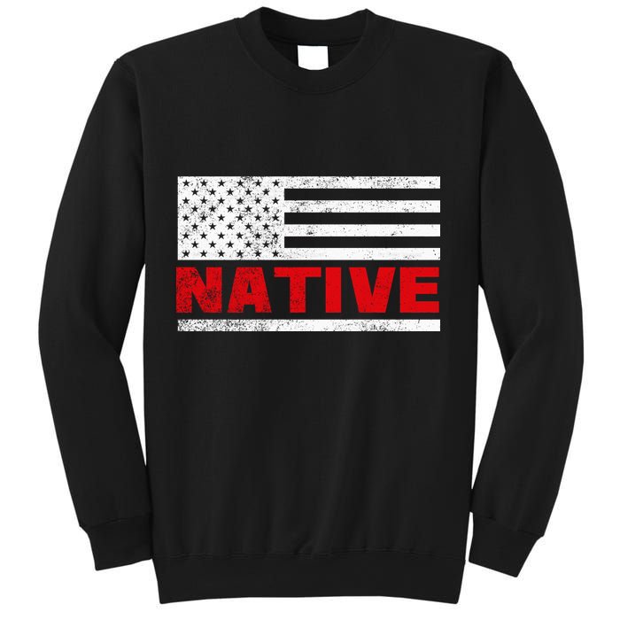 Native American Flag Sweatshirt