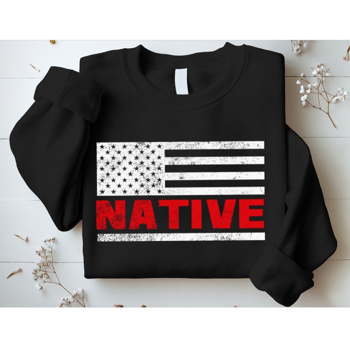 Native American Flag Sweatshirt