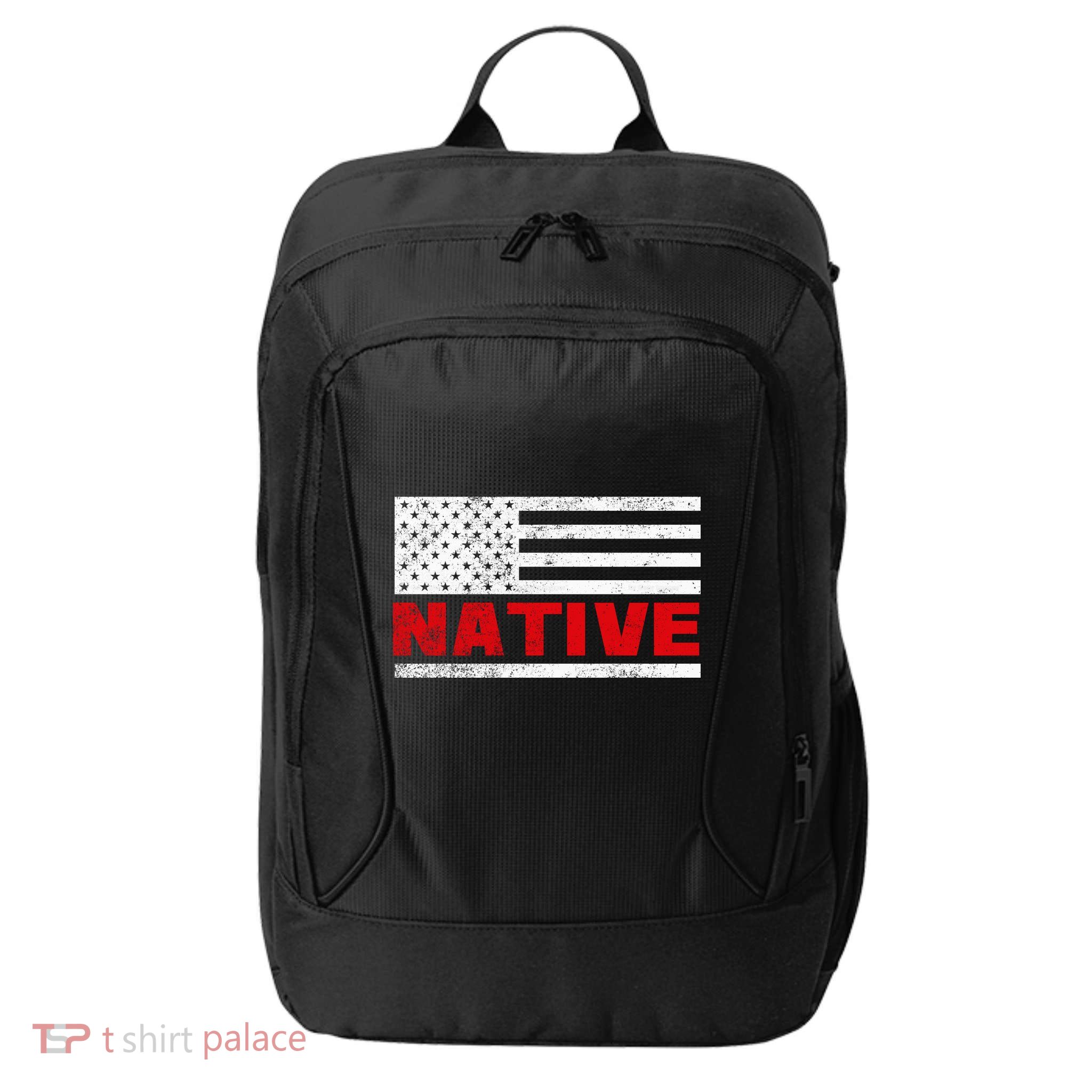 Native American Flag City Backpack