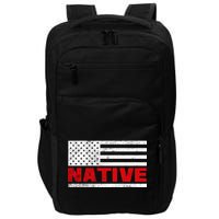 Native American Flag Impact Tech Backpack