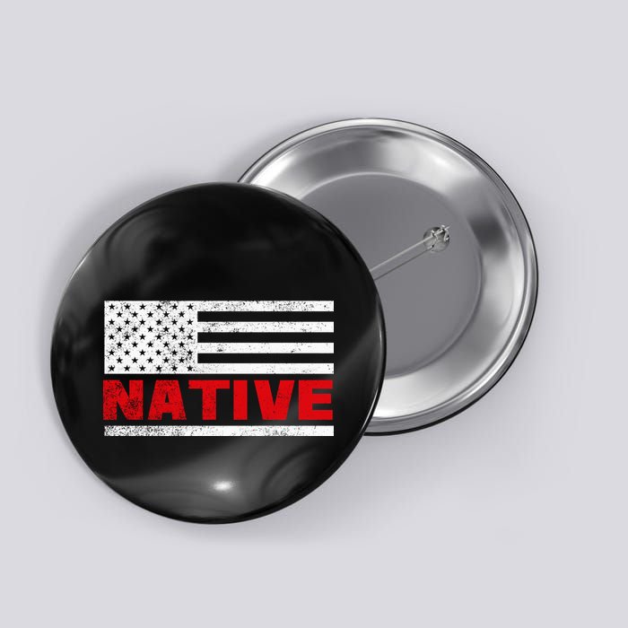 Native American Flag Button