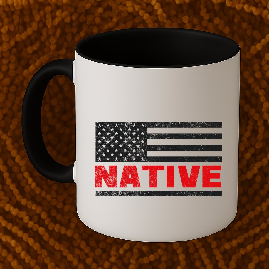 Native American Flag Mug